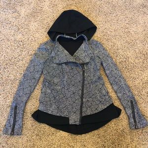 Lululemon peplum Moto jacket